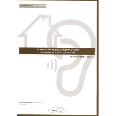 EDUCACION MUSICAL AUDITIVA EN CASA - AVANZ.(ALUMNO