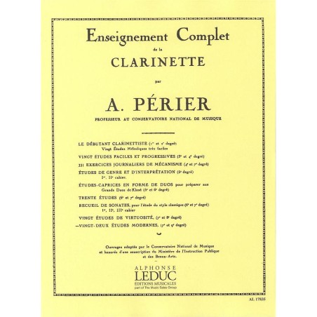 22 ETUDES MODERNES