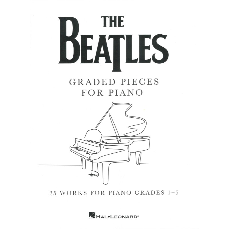 The Beatles Graded Pieces for Piano Grades 1-5