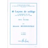 40 LEÇONS DE SOLFEGE 2 CLES VOL.2