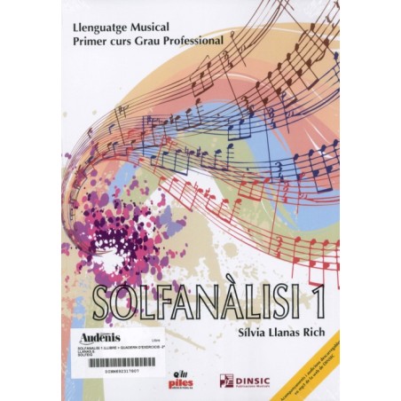 SOLFANALISI 1 (LLIBRE + QUADERN D'EXERCICIS -2ª ED
