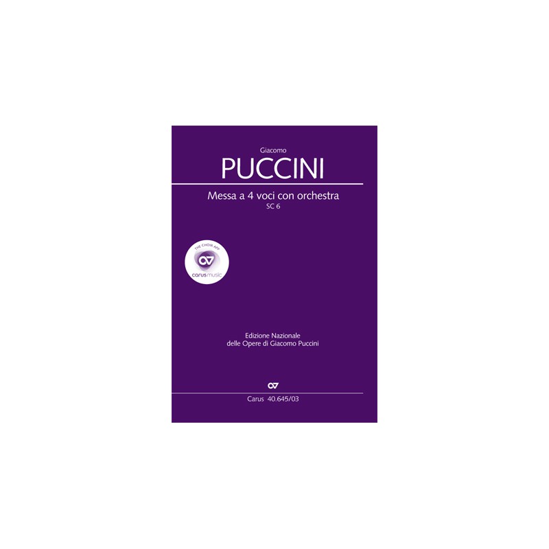 MESSA A 4 VOCI CON ORCHESTRA SC.6