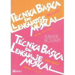 TECNICA BASICA LLENGUATGE MUSICAL 1-2-GRAU MITJA