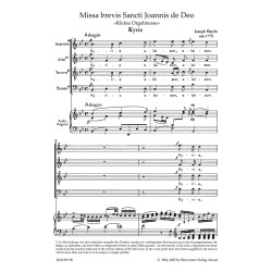 Missa brevis Sancti Joannis de Deo. "Kleine Orgelmesse" Hob.XXII:7