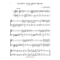 Disney Songs for violin & cello duet