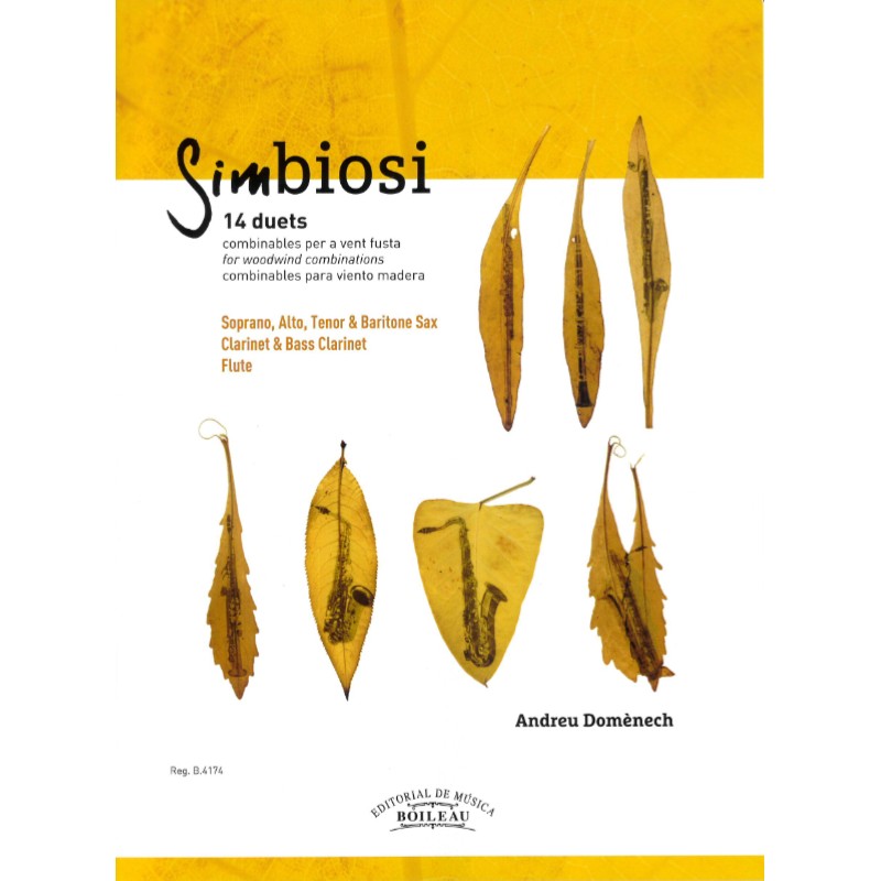 Simbiosi. 14 duets combinables per a vent fusta