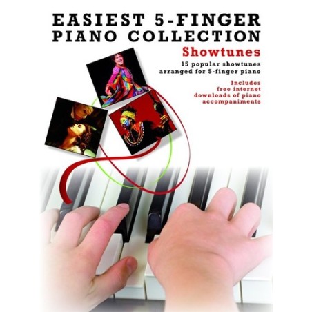 EASIEST 5-FINGER PIANO COLLECTION - SHOWTUNES