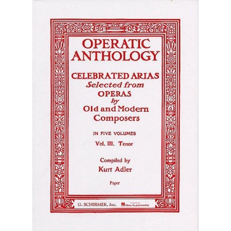 OPERATIC ANTHOLOGY 3