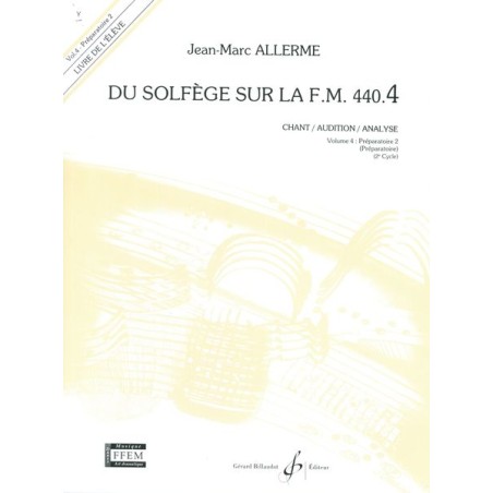 DU SOLFEGE SUR LA FM.440.4 (CHANT/AUDITION/ANALYSE