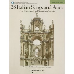 28 ITALIAN SONGS AND ARIAS + 2CD (LOW VOICE)