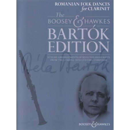ROMANIAN FOLK DANCES FOR CLARINET
