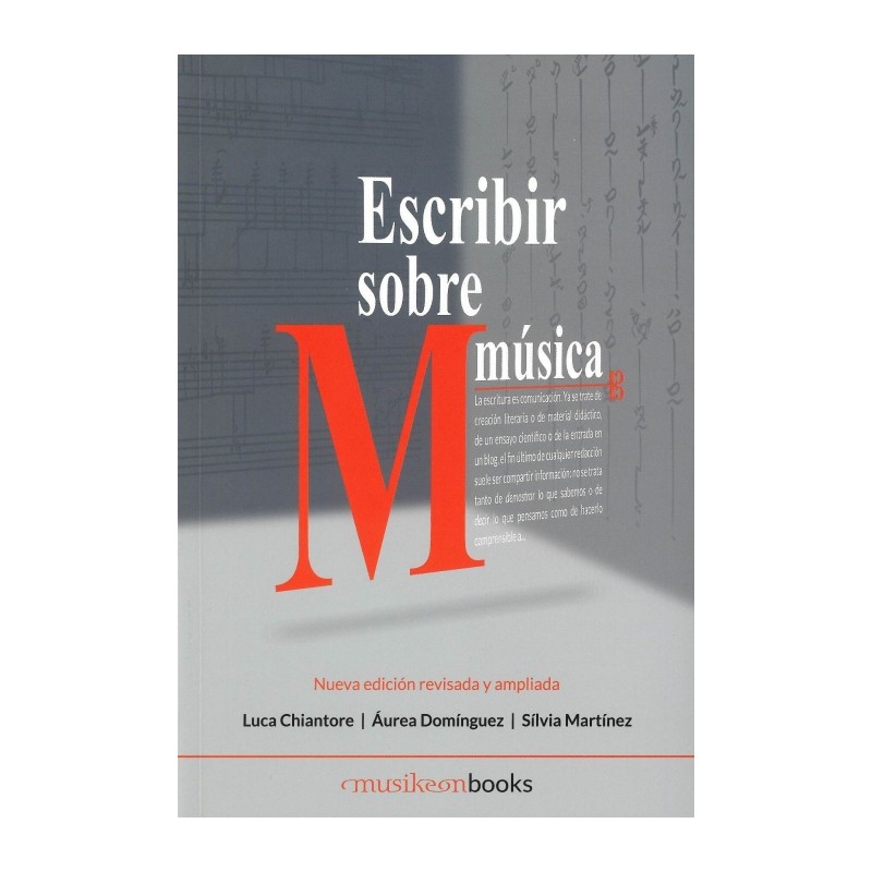 ESCRIBIR SOBRE MUSICA