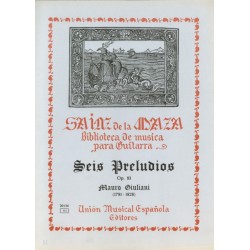 SEIS PRELUDIOS OP 83