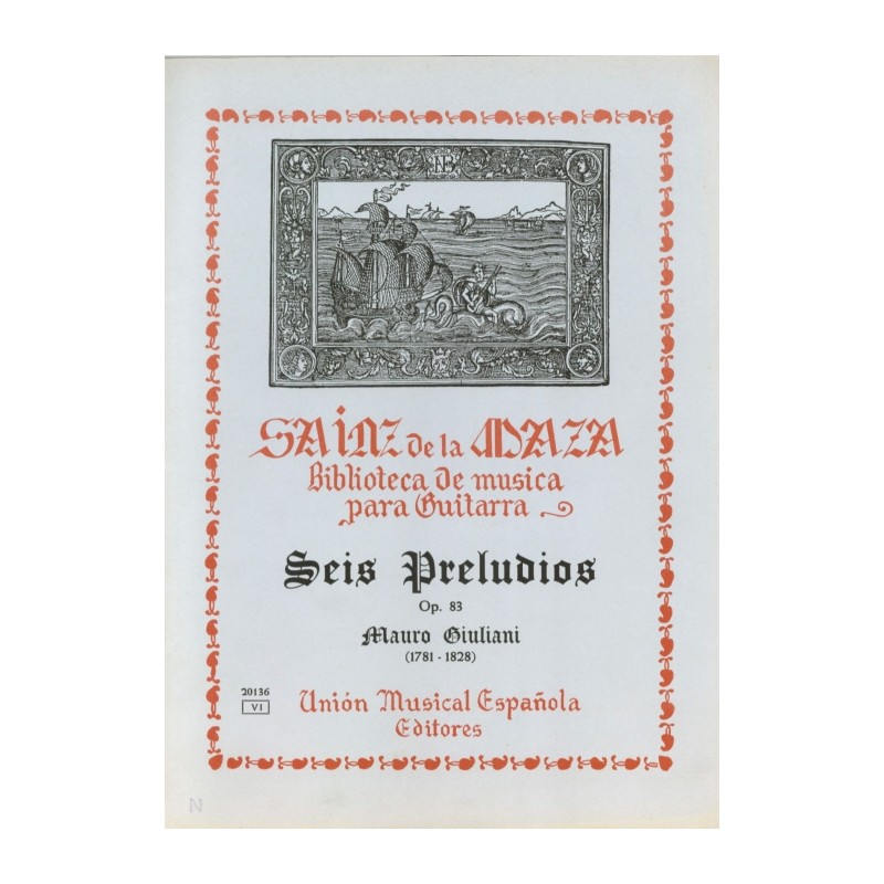 SEIS PRELUDIOS OP 83