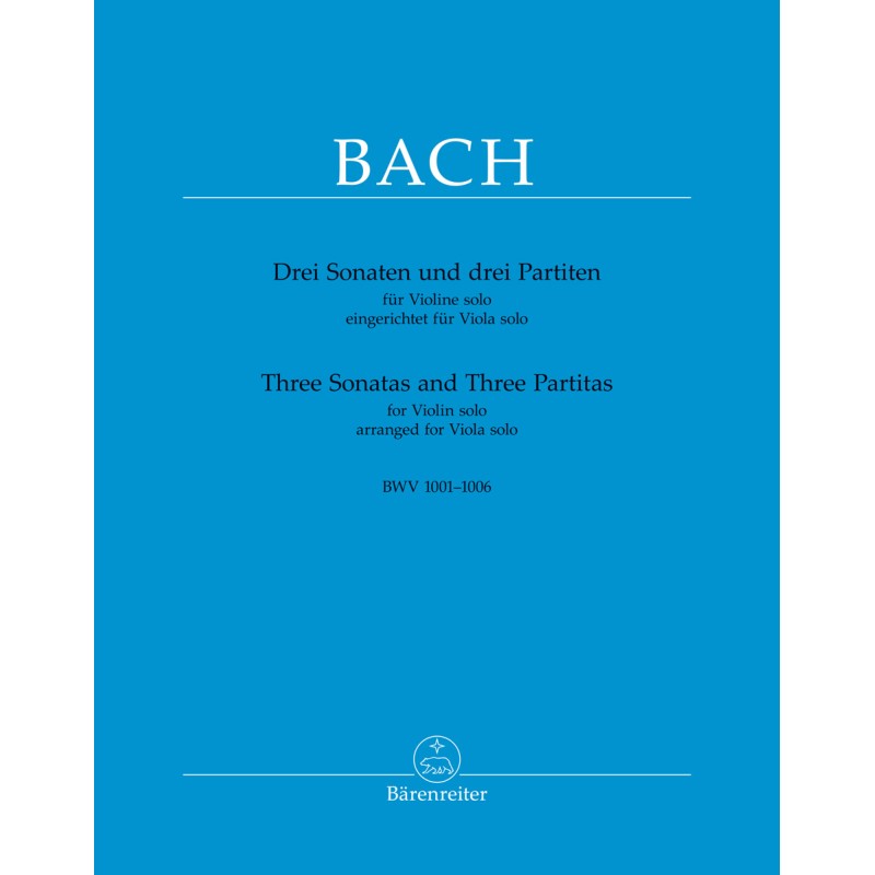 Drei Sonaten und drei Partiten BWV.1001-1006
