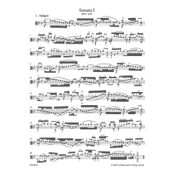 Drei Sonaten und drei Partiten BWV.1001-1006