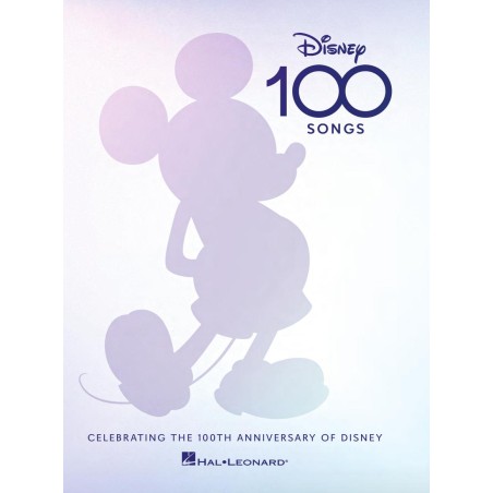 Disney 100 Songs. Celebrating the 100th. Disney