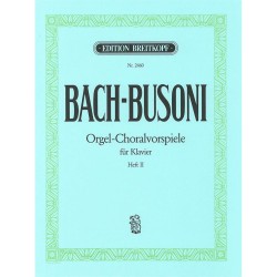 ORGEL CHORALVORSPIELE FUR KLAVIER 2