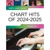Really easy piano Chart Hits of 2024-2025