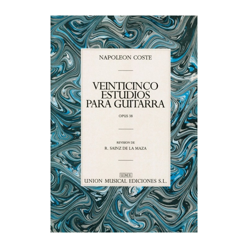 25 ESTUDIOS PARA GUITARRA