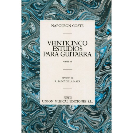 25 ESTUDIOS PARA GUITARRA