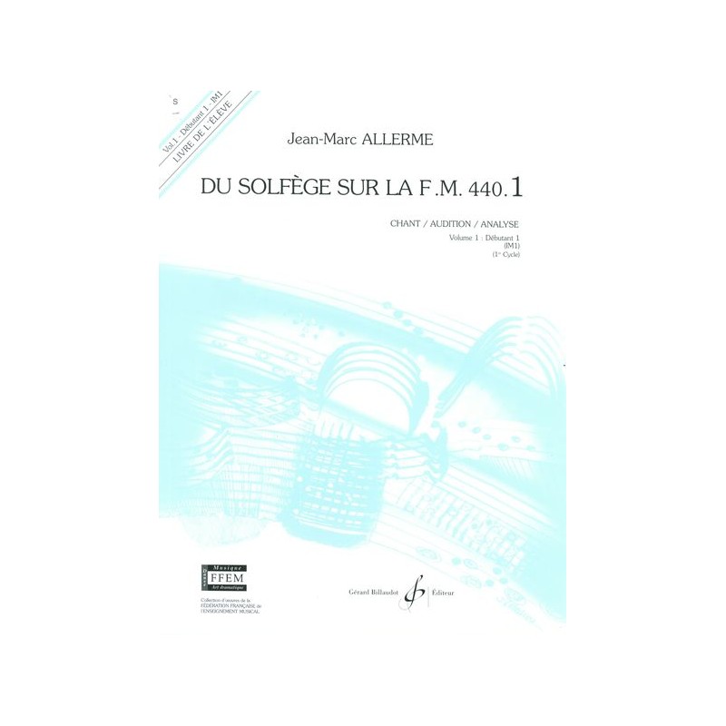 DU SOLFEGE SUR LA FM 440.1 (DEBUTANT) AUD-ANAL
