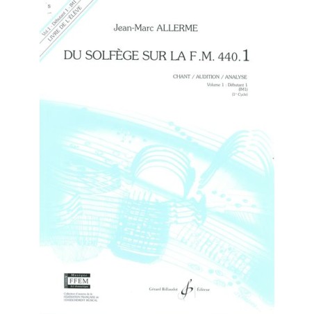 DU SOLFEGE SUR LA FM 440.1 (DEBUTANT) AUD-ANAL