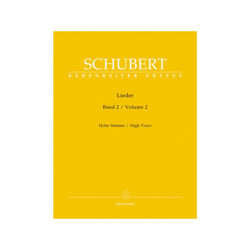 LIEDER VOL.2 - HIGH VOICE