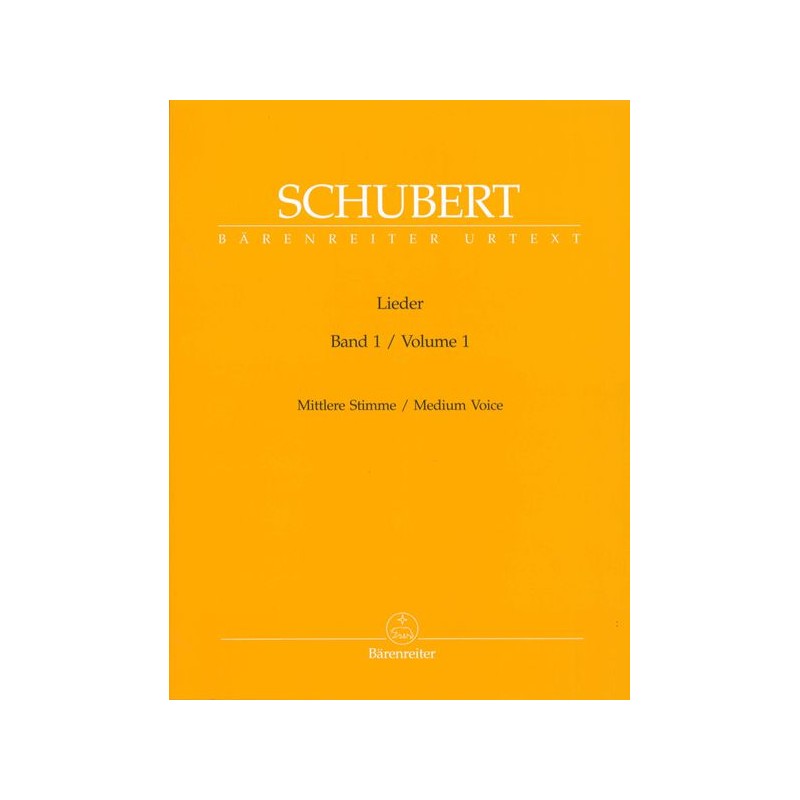 LIEDER VOL.1 - MEDIUM VOICE