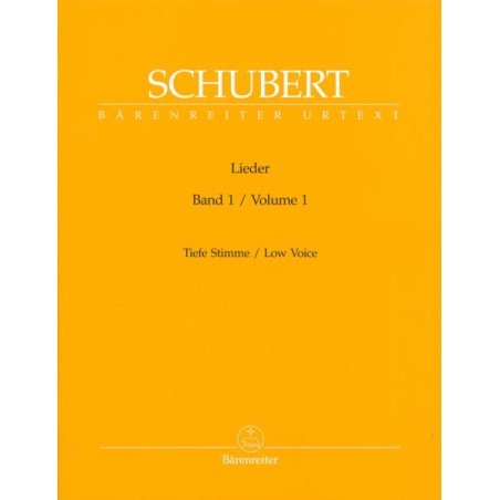 LIEDER VOL.1 - LOW VOICE