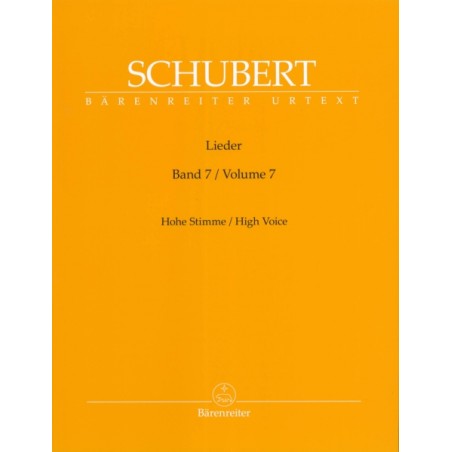 LIEDER VOL.7 - HIGH VOICE