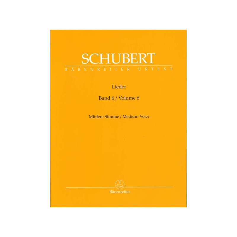 LIEDER VOL.6 - MEDIUM VOICE