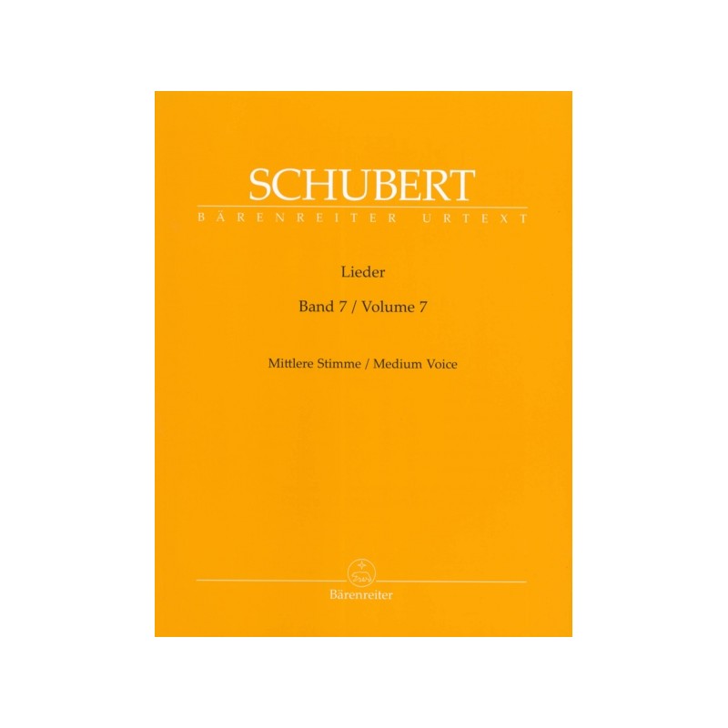 LIEDER VOL.7 - MEDIUM VOICE