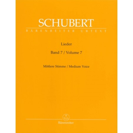 LIEDER VOL.7 - MEDIUM VOICE