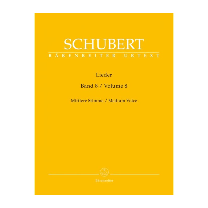Lieder vol.8 - Medium Voice