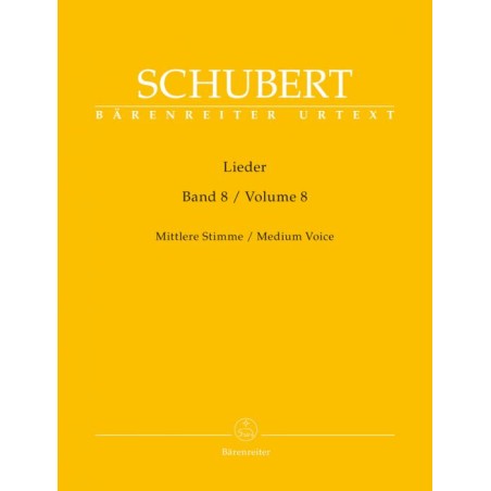 Lieder vol.8 - Medium Voice