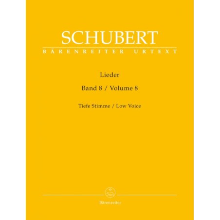 Lieder vol.8 - Low Voice