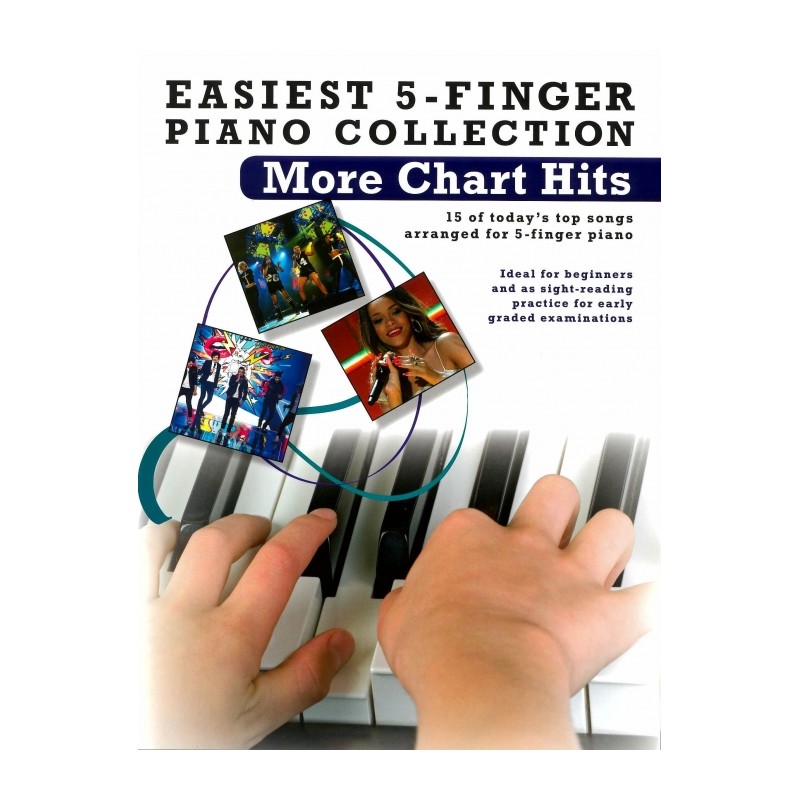 EASIEST 5-FINGER PIANO COLLECTION MORE CHART HITS