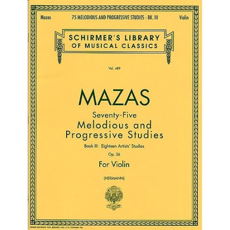 75 MELODIOUS AND PROGRESSIVE STUDIES 3
