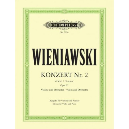 KONZERT 2 D MINOR OP 22