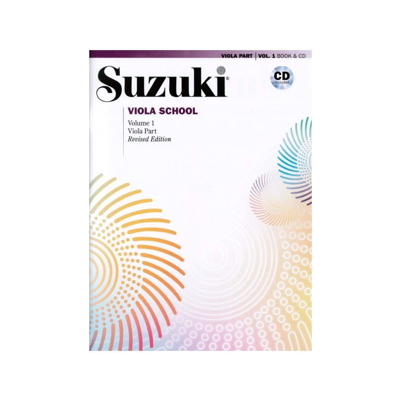 SUZUKI VIOLA SCHOOL VOL.1 + CD