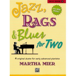 JAZZ, RAGS & BLUES FOR TWO BOOK 5