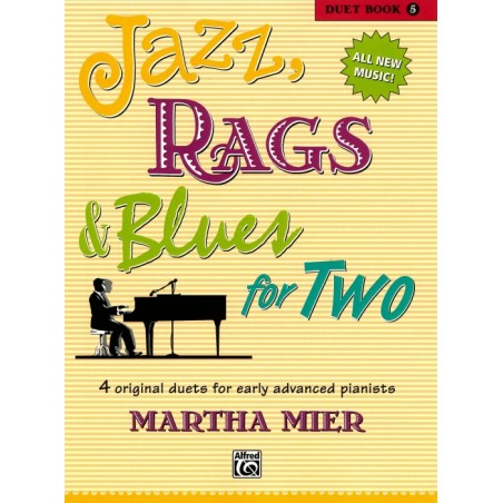 JAZZ, RAGS & BLUES FOR TWO BOOK 5