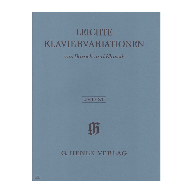 LEICHTE KLAVIERVARIAT BAROCK-KLASSIK