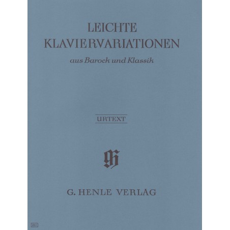 LEICHTE KLAVIERVARIAT BAROCK-KLASSIK