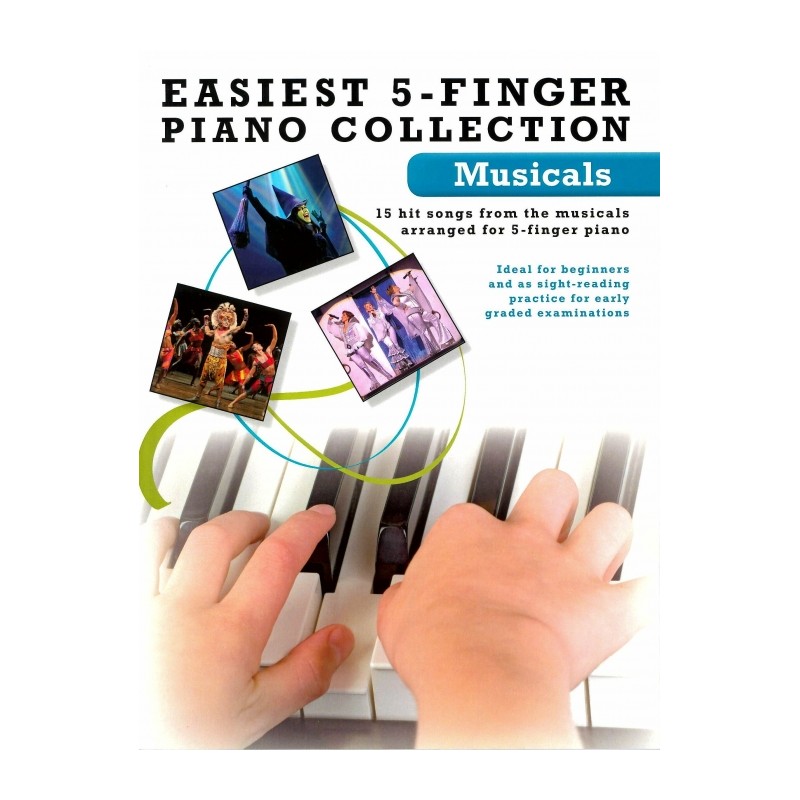 EASIEST 5-FINGER PIANO COLLECTION MUSICALS