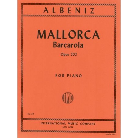 MALLORCA (BARCAROLA) OP.202