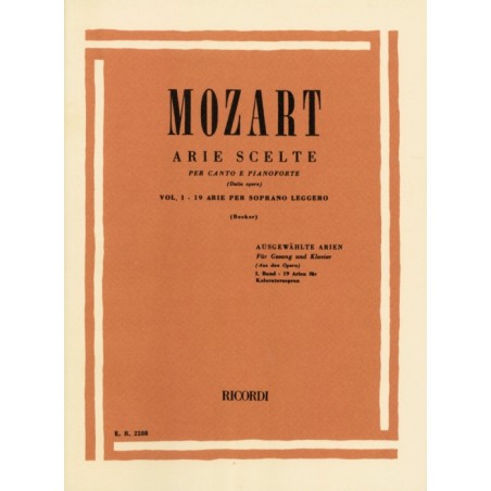 ARIE SCELTE VOL.1 (SOPRANO LEGGERO)