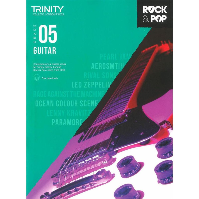 ROCK & POP GUITAR FROM 2018 GRADE 5