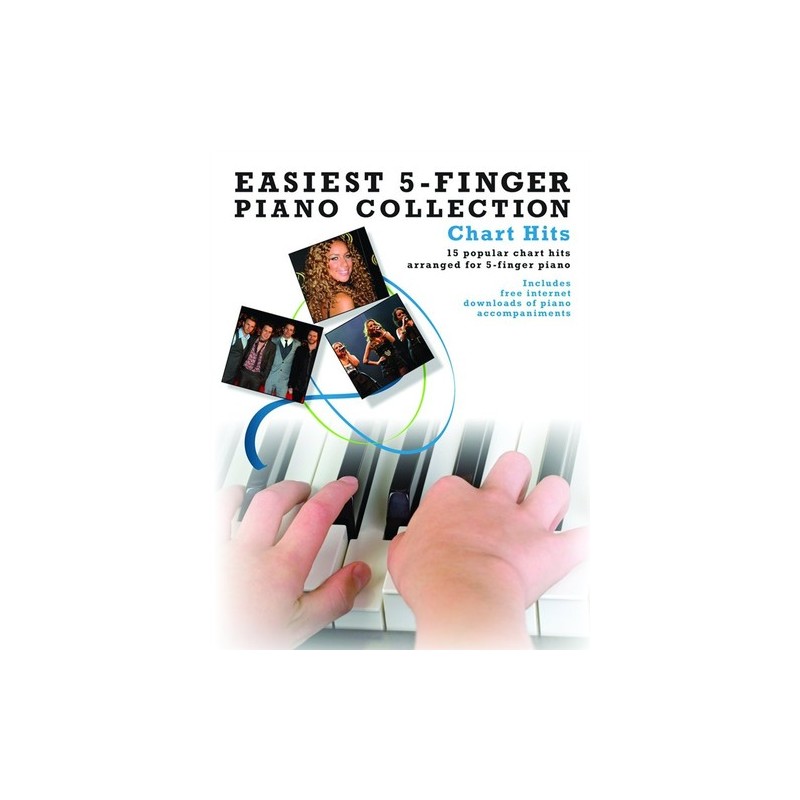 EASIEST 5-FINGER PIANO COLLECTION. CHART HITS